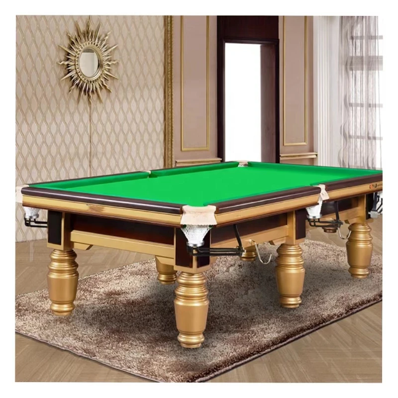 8 ball size biard soccer dining pool table 9inch