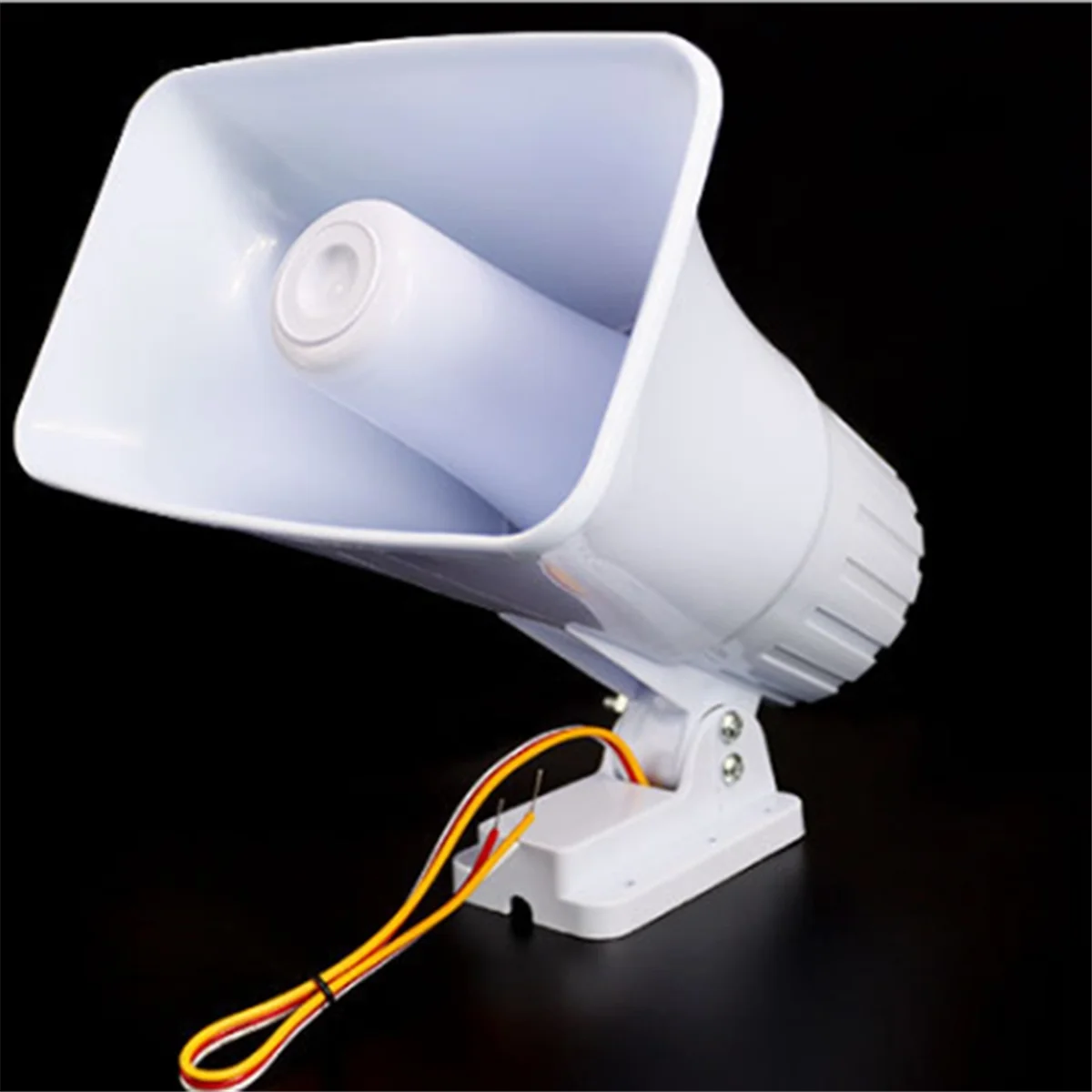 DC 12V Wire 30 Watt Siren Dual Tone Indoor/Outdoor 120Db Sounder Super Alarm Horn Security Alarm Siren