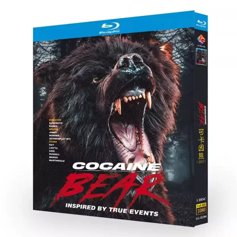 Blu ray Ultra High Definition Movie The Bear Is Hi 2023 BD Disc Box Chinese English Traditional Subtitles