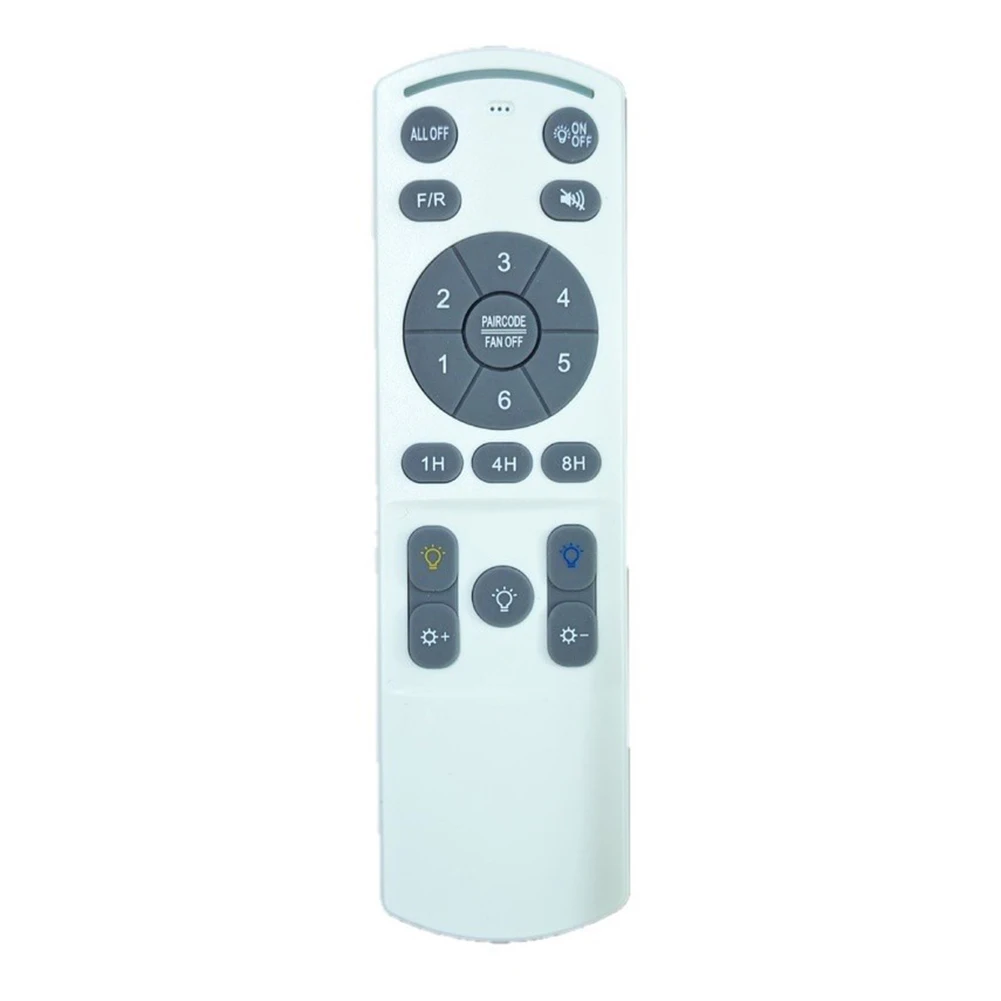 White 6 Timer Ceiling Fan Remote Control Handheld Light Controller For Home Bedroom Study Infrared Wireless Switching Tool