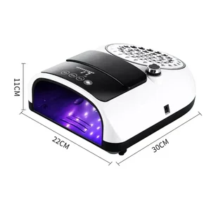 مصباح تجفيف طلاء جل الأظافر الاحترافي ، مكنسة كهربائية عالية الطاقة ، جامع الغبار لآلة مانيكير الأظافر ، 186 واط ، جديد أعلى 8 مبيعات آلة الأظافر الآيس كريم - No4