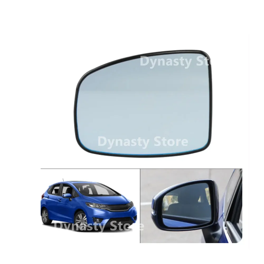 

For Honda Fit 2003 - 2021Car Accessories Outer Rearview Side Mirror Lens Door Wing Rear View Mirrors Glass without Heating