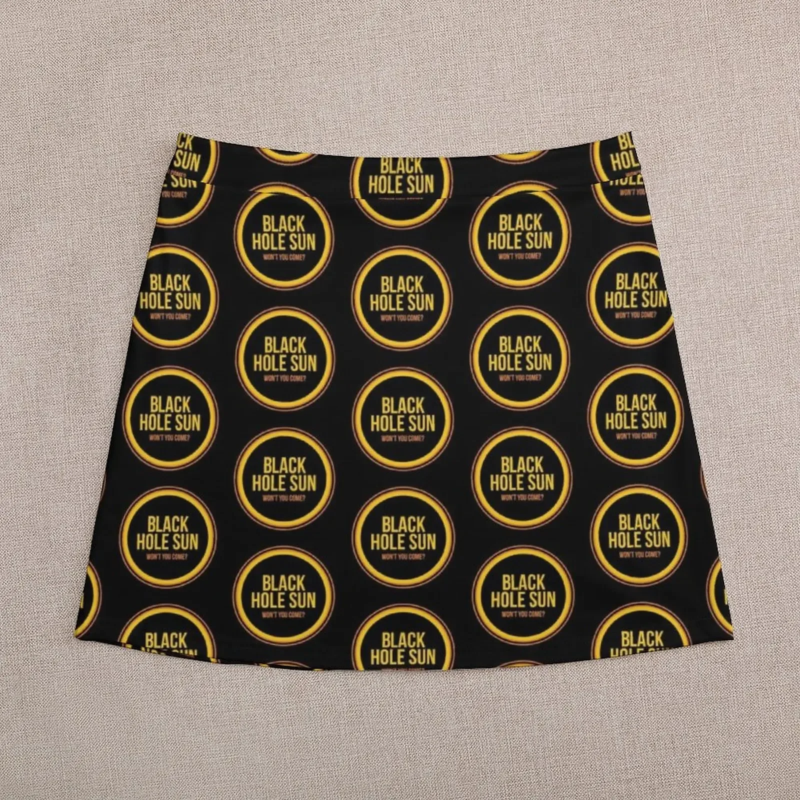 Rok Mini Matahari Lubang Hitam Rok celana pendek rok seksi