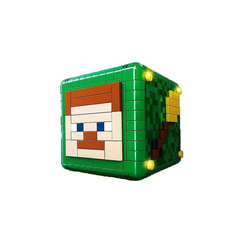 مجموعات MOC المتوافقة مع MC My Mini World Series اللبنات صندوق تشوه الجهاز ستيف ألعاب الأطفال تجميع الهدايا #5