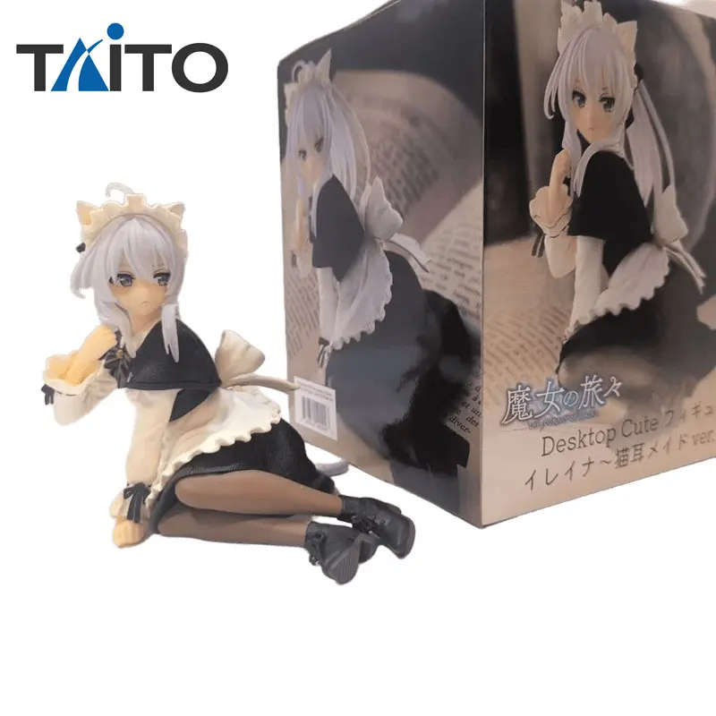 

Original Genuine Taito Desktop Cute Wandering Witch: The Journey Of Elaina PVC Statue Collection Action Figure Toys For Kids