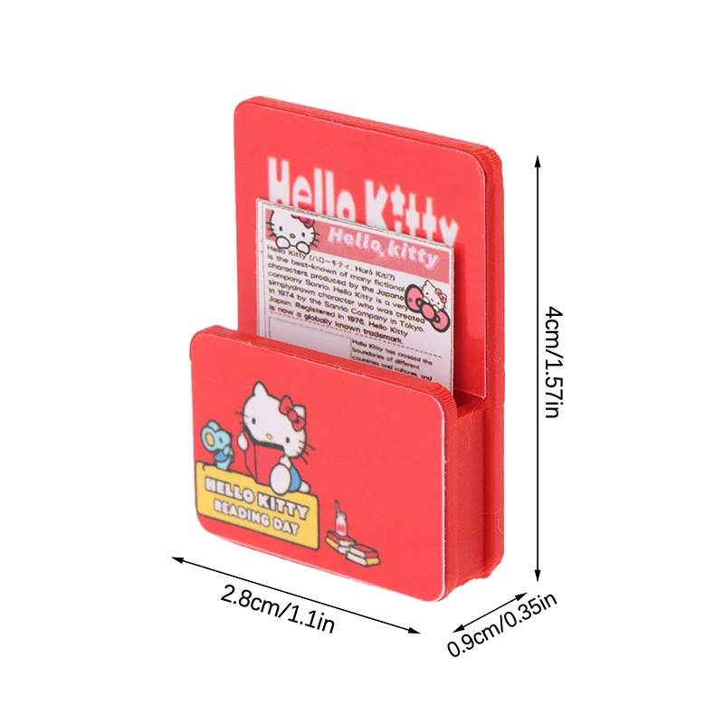 1/12 Schaal Dollhouse Mini Wandkast Krantenrek Model Poppenhuis Meubels Micro Scène Decoratie voor Poppenhuis