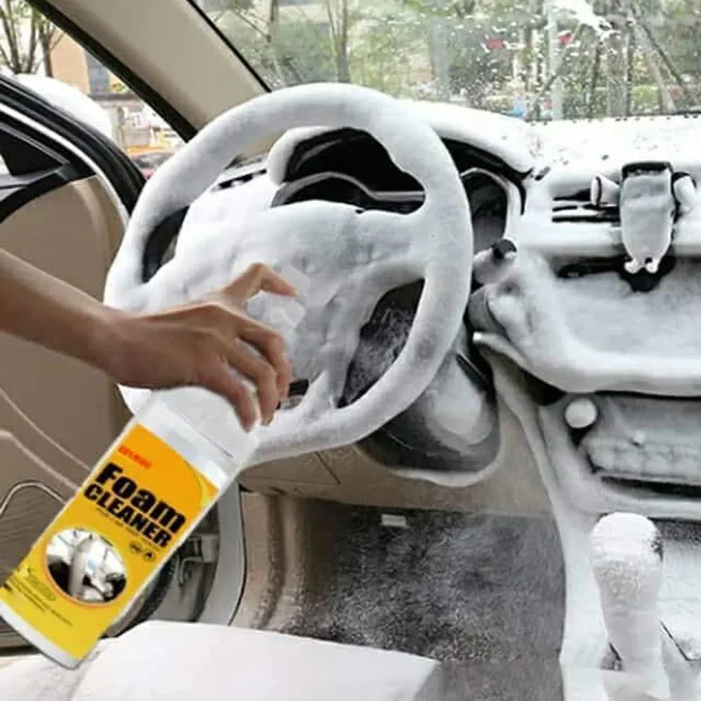 Limpiador de espuma para coche, limpiador mágico multiusos de 30ml para Interior de automóvil, asiento de cuero