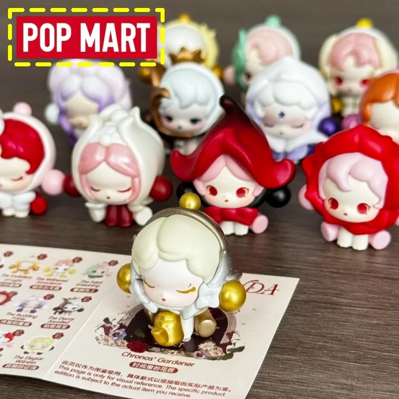 

Genuine Pop Mart Skullpanda Petals In Four Acts Series Pop Bean Mini Figure Desktop Ornament Decor Cute Gifts
