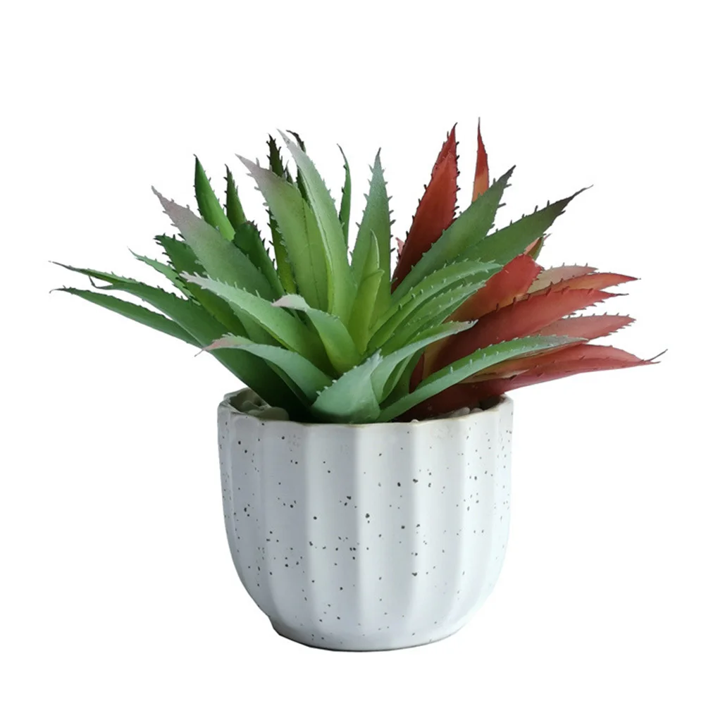 

3Pcs Artificial Succulent Plants Simulation Aloe Fake Plant Decoration Home Garden Office Party Relaxing Greenery Eye Fatigue