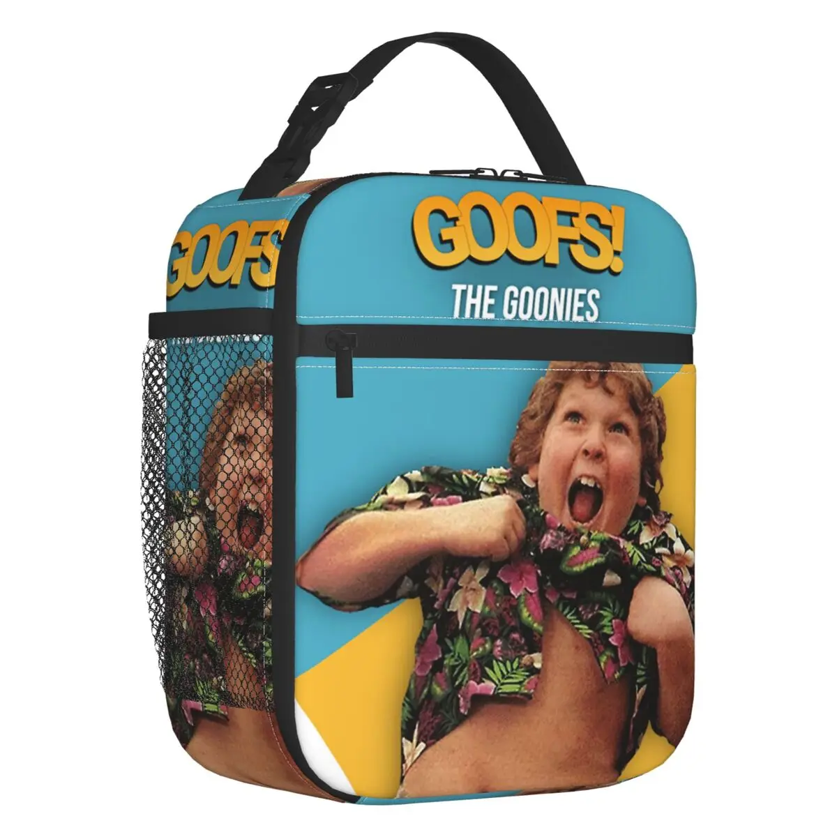 

The Goonies Never Say Die Insulated Lunch Tote Bag Women Comedy Film Resuable Thermal Cooler Bento Box Outdoor Camping Travel