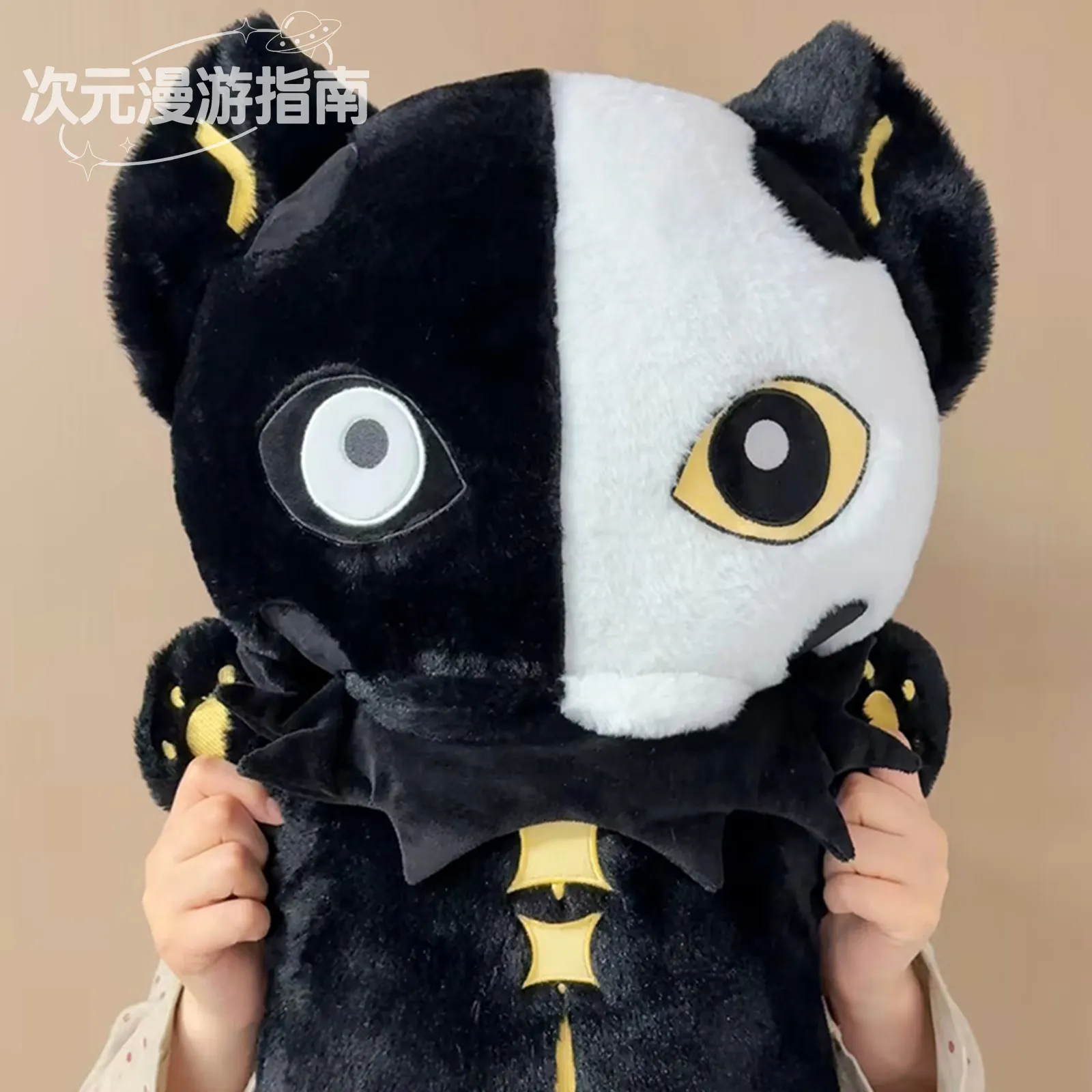 80cm In Stock Original Arknights Wang VER. Dragon Bubble Stuffed Plushies Doll Pillow Cat Pencil Case Cloak Anime  Game Toy Gif view 5
