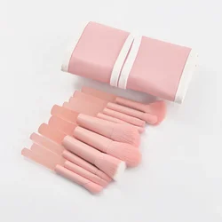 10PCS Eyeshadow Loose Powder Brush New Mini Makeup Brush Set Travel Portable Soft Hair Makeup Tools