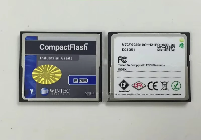 Actual Capacity Card for 2G CNC Machine Tool with Original WINTEC Wide Temperature Industrial CF Card from the United States