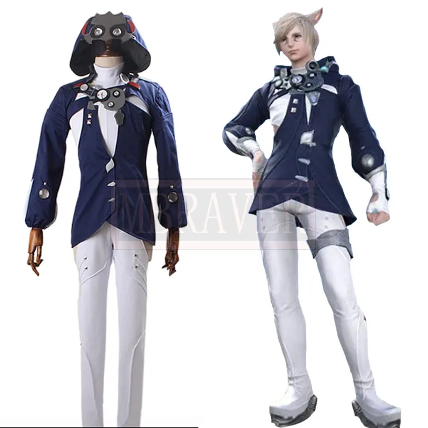 

FF 14 Final Fantasy XIV Alphinaud Leveilleur Cosplay Costume Party Christmas Halloween Custom Made Any Size