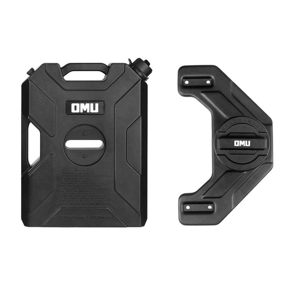 خزان زيت JL1285 لسيارة جيب رانجلر JK JL JT 2007-2024 أسود 10 لتر مع دعامة