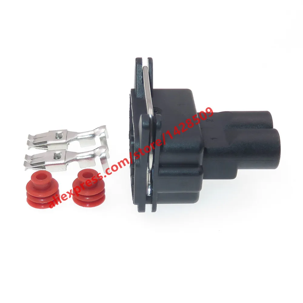 1 Sets 2 Pin 93BG-14489-KBA Automotive  Water Tank Electronic Fan Plug Auto Waterproof Connector For Ford