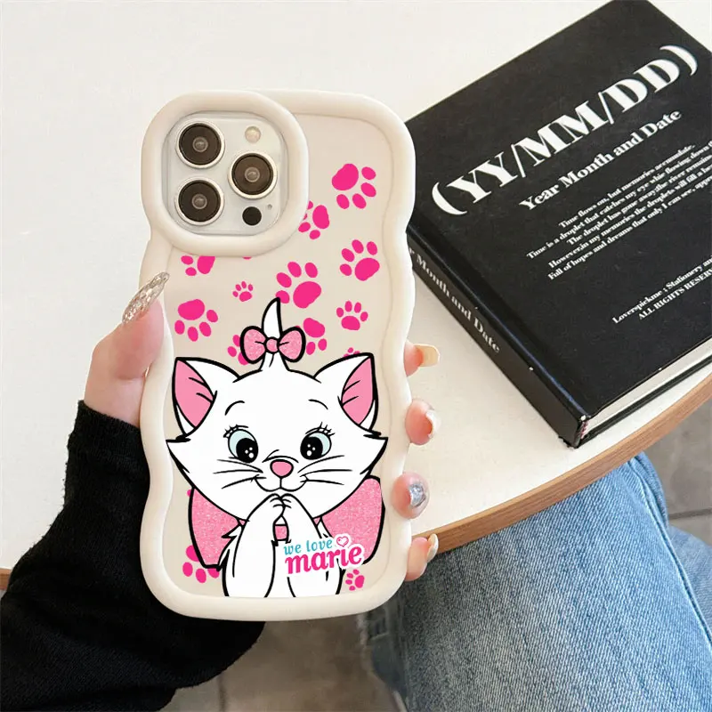 The Aristocats Disney Marie Cat Phone Case For iPhone 17E 11 12 13 14 15 16  17 Pro Max 16e 17 Air 13 Plus Candy Color Back Cover - AliExpress 202192403
