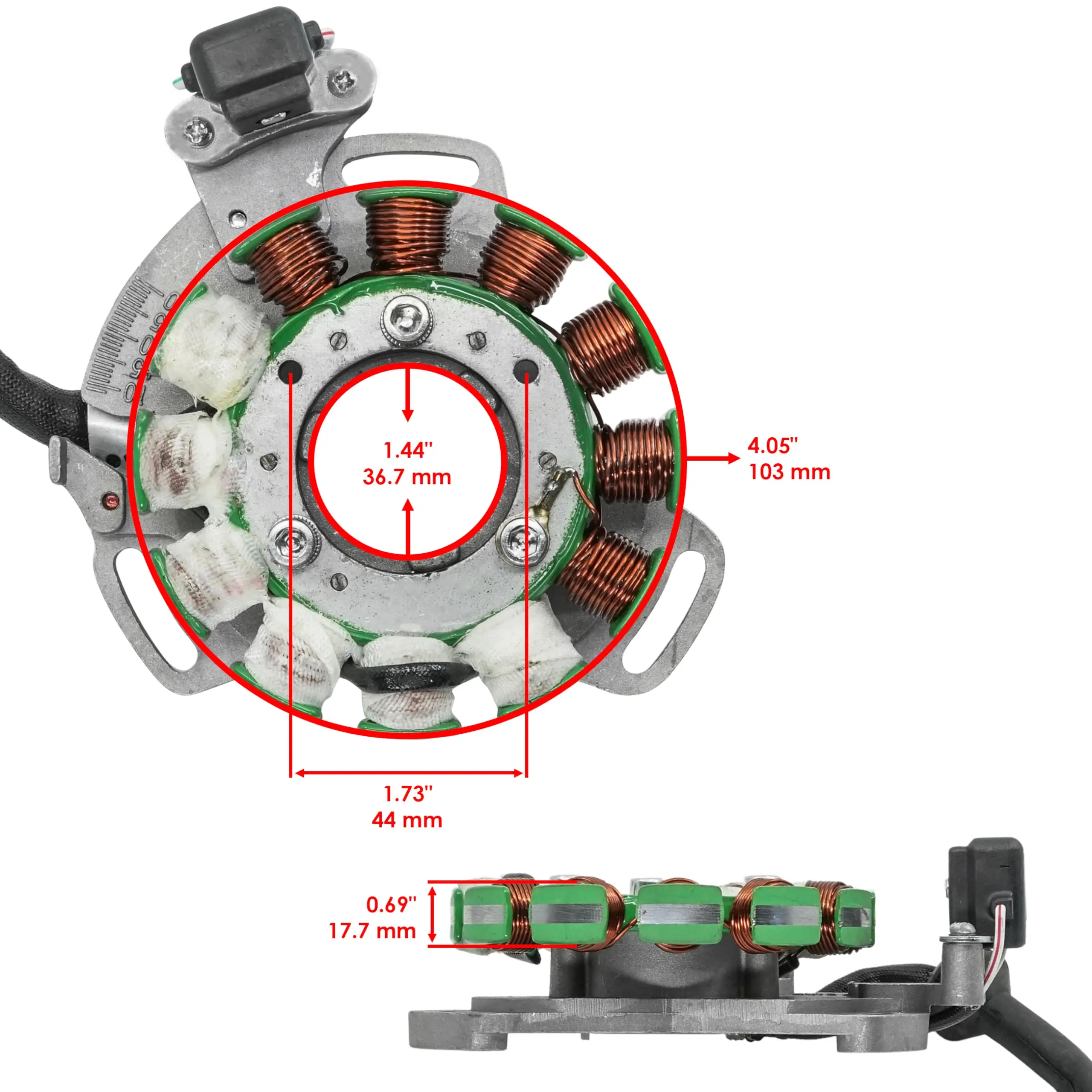 Stator Compatible With Yamaha Banshee 350 Yfz350 Yfz 350 1995 1996 1997 1998 1999 2000-2006