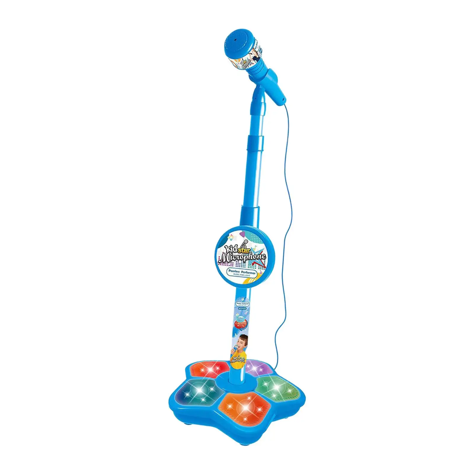 Fun Musical Effects Machine Amplify Kids Voices With Flashing Lights Base Adding More Flavor To Cheerful Atmosphere.