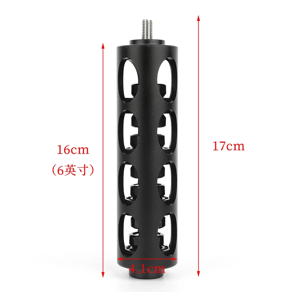 6-дюймовый стабилизатор блочного лука для стрельбы из лука, обработка алюминиевого сплава для блочного лука для охоты, стрельбы, аксессуары для амортизатора