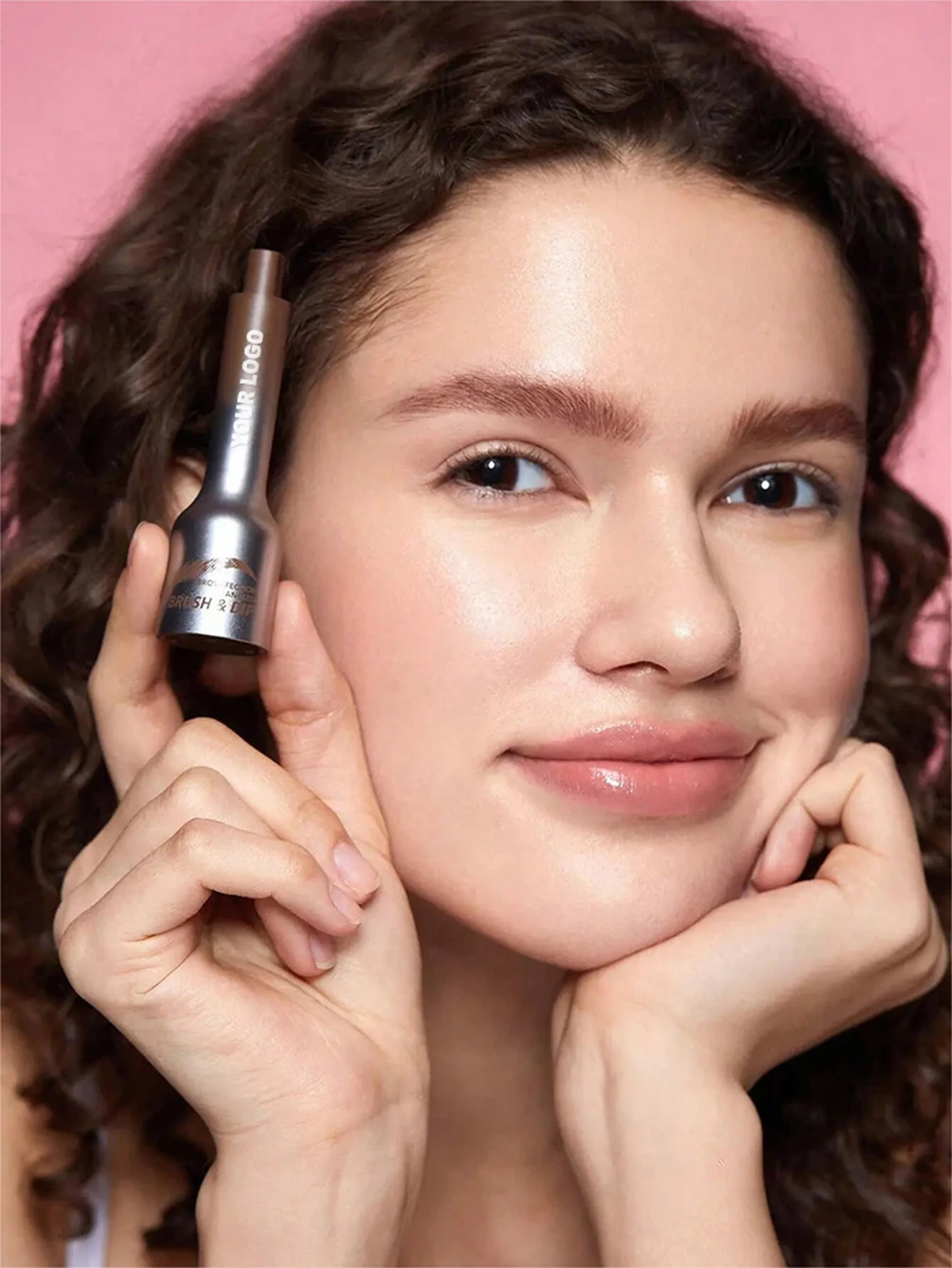 Crème à sourcils naturelle 4 couleurs, marque privée, Logo personnalisé, savon coiffant sauvage longue durée, presse, maquillage à séchage rapide, vente en gros