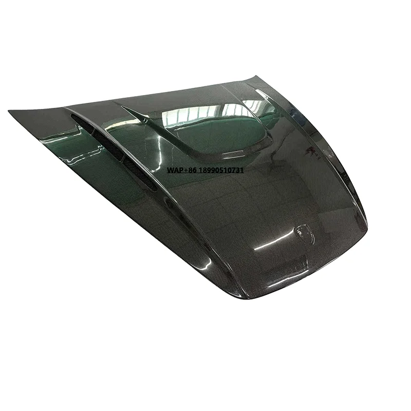 

957/958 HM Style Carbon Fiber Fibre Body Kit Front Engine Hood Bonnet Vented for 957 958