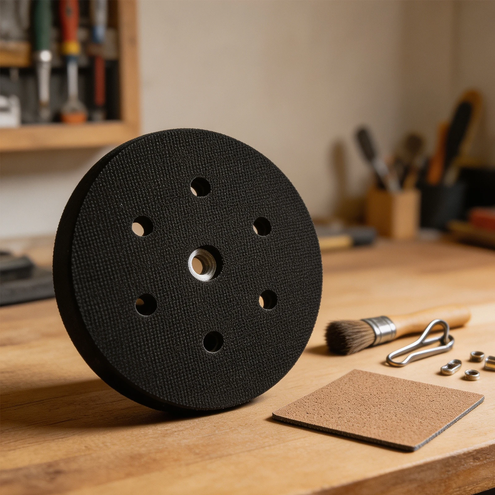High Quality New Practical Useful Backing Pad Plate Polishing for sx SXE Set TurboTec 425 450 6-Hole Black High