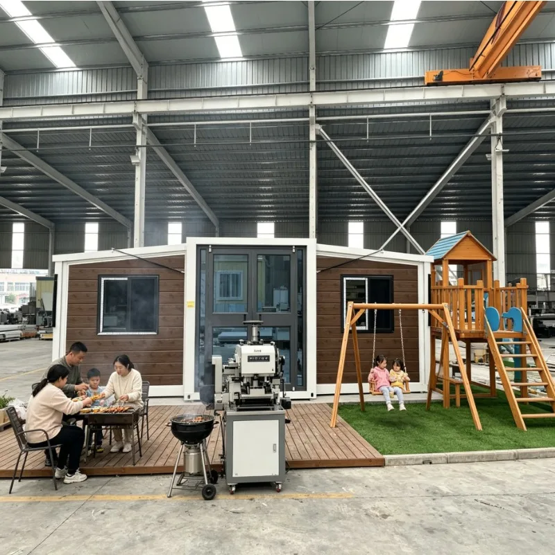 Quick Assembly Expandable Container House 20ft 40ft Portable Prefab Home Foldable Mobile Villa with Kitchen Bathroom CE
