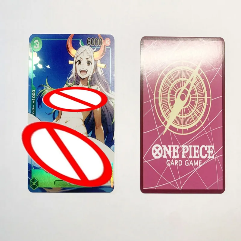 

1Pcs/set Anime One Piece Nami Hancock Zoro Yamato Sexy Nude Card Diy Classic Game Comic Gift Toy Collection Card