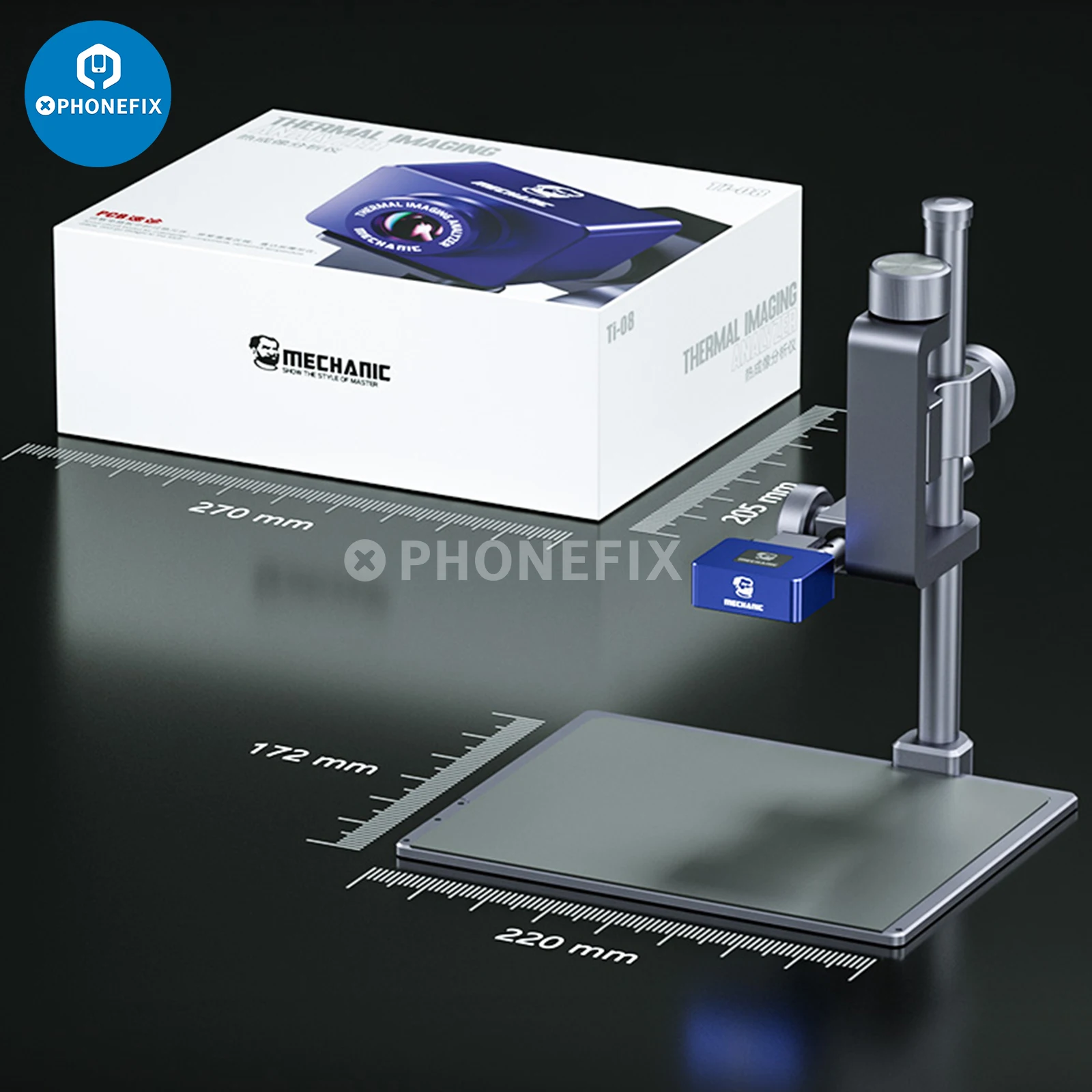 Qianli Toolplus Siêu Cam X 3D Nhiệt Imager Camera Điện Thoại PCB Khắc Phục Sự Cố Bo Mạch Chủ Sửa Chữa Lỗi Chẩn Đoán Nhạc Cụ