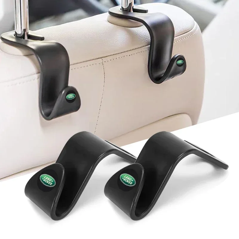 1/2/4Pcs Car Seat Hook Multifunctional Storage Hanger Car Accessories For Land Rover Defender Freelander Discovery 1 2 3 Evoque