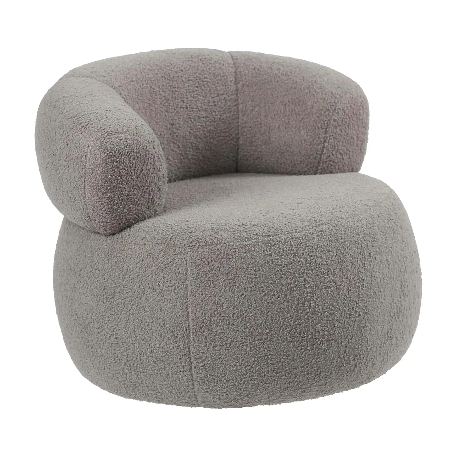 Accent Chair Kids Furniture Grey Durable Design Quality Materials Living Room or Nursery Easy to Reach