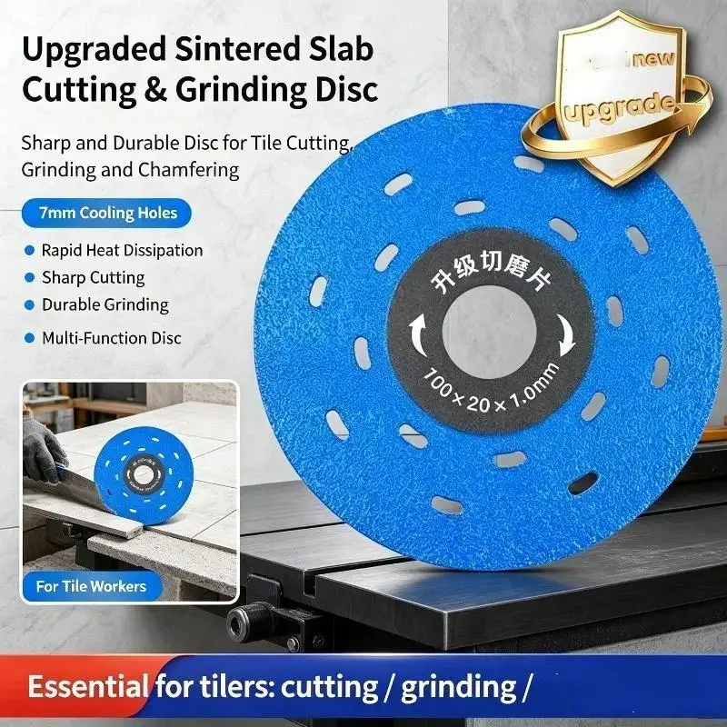 100mm Diamond Saw Blade Cutting Grinding: Disc Multifunctional Cutter Wheel Ceramic Tile Slab