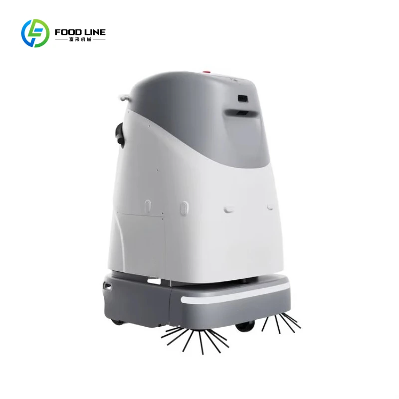 Commercial Automatic Floor Scrubber Robot Unmanned Intelligent Vacuum Mopping Sweeping Device for Factory Customized