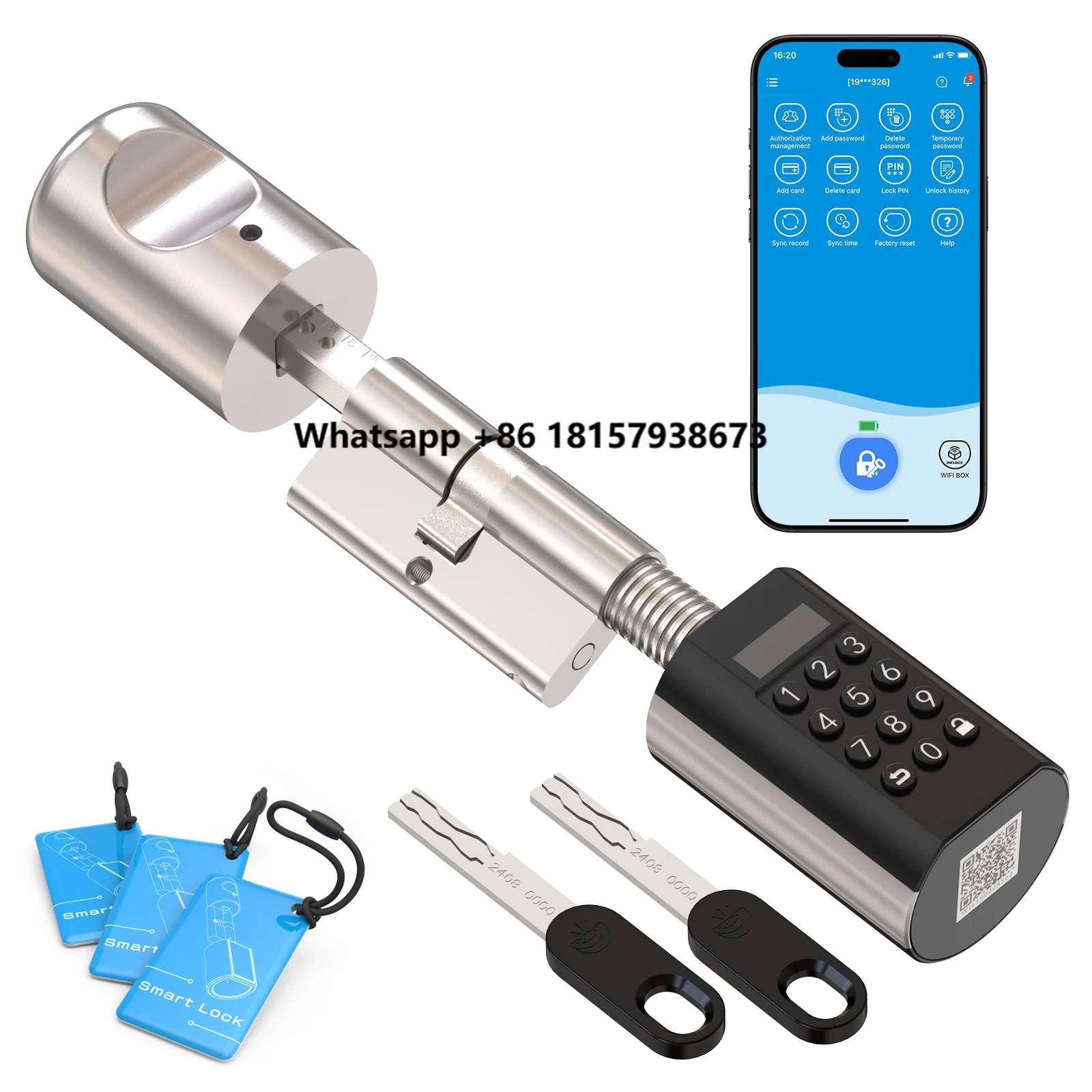 

WELOCK Smart Lock PCB71 Keypad Door Lock Cylinder