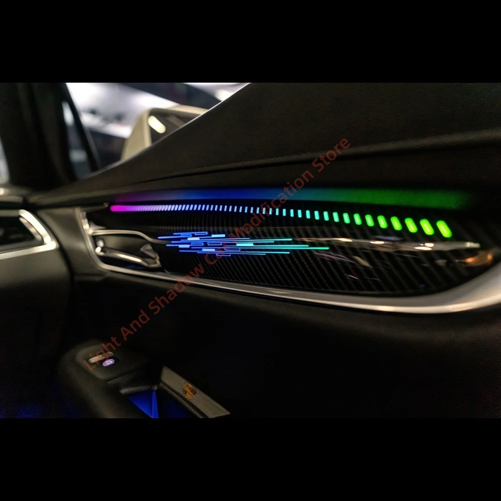 Car LED Ambient light for Cadillac XT5 XT6 64-color Door interior