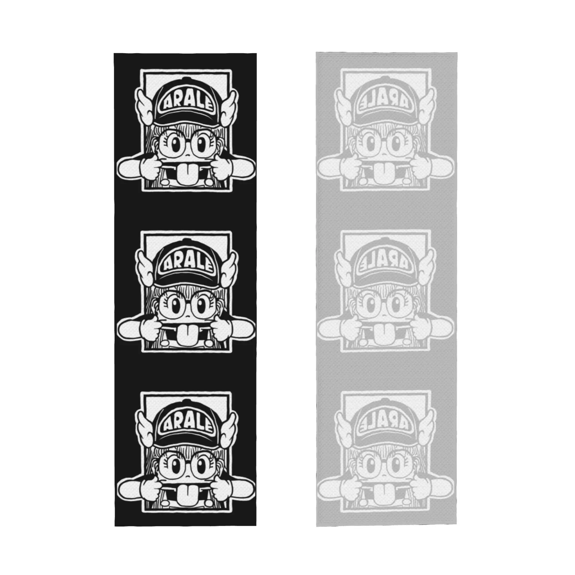 Cold Exercise Towel Arare Arale Purple Dr Slump Beach Sports Yoga Towel Camping Towel Refreshing Sports Scarf Face Towels