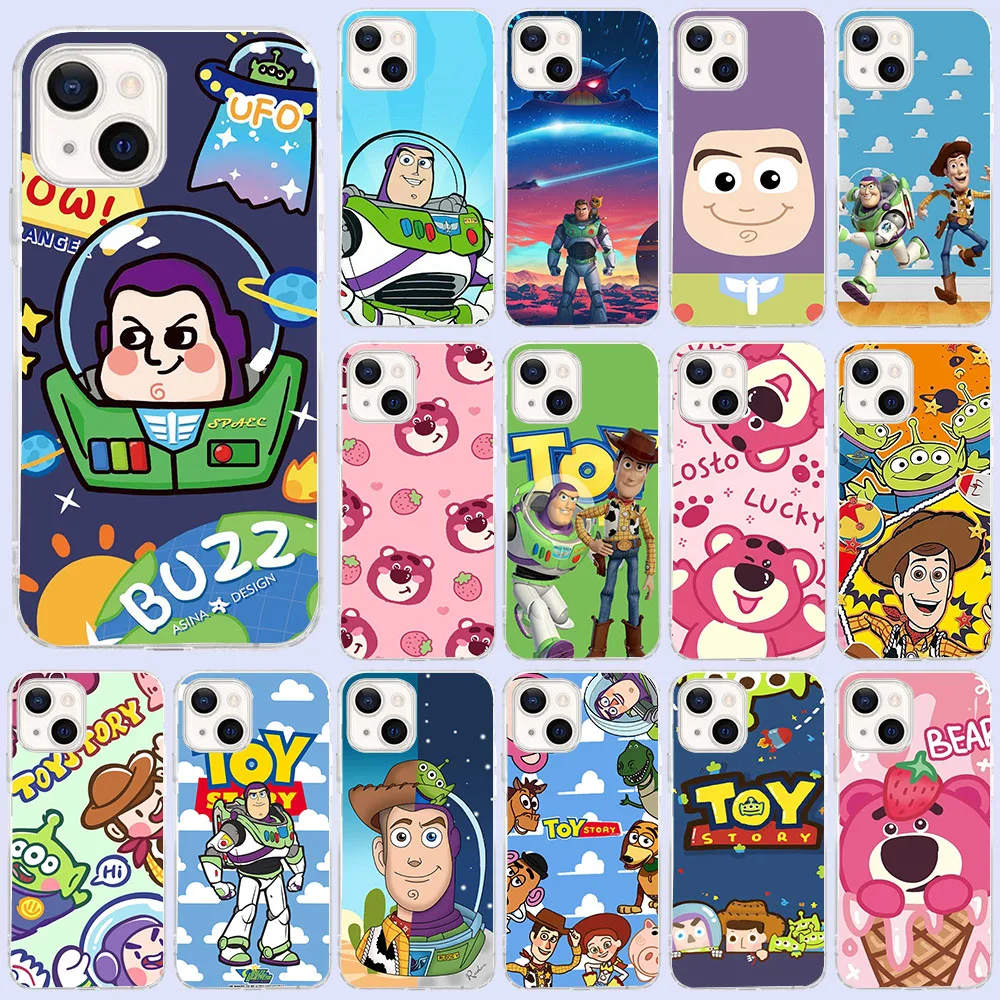 KT-34 Toy Story Silicone Case For Tecno POP 4 5 5P Spark 6 7 7T 7P 8 8C 8P AIR LTE Pro