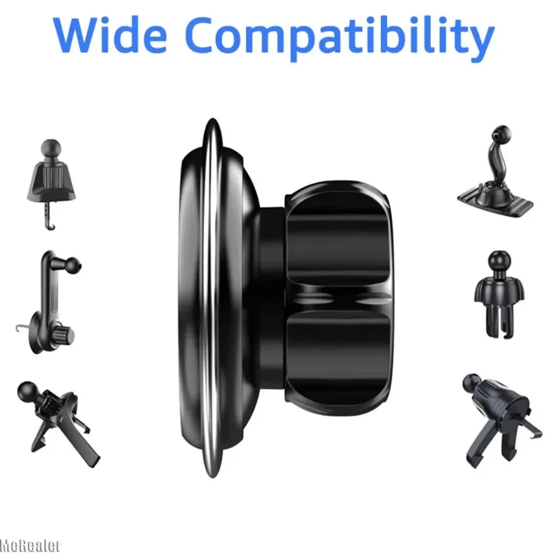 17mm Ball Joint Magnetic Car Phone Holder Base Universal Magnet Mount Replacement Parts
