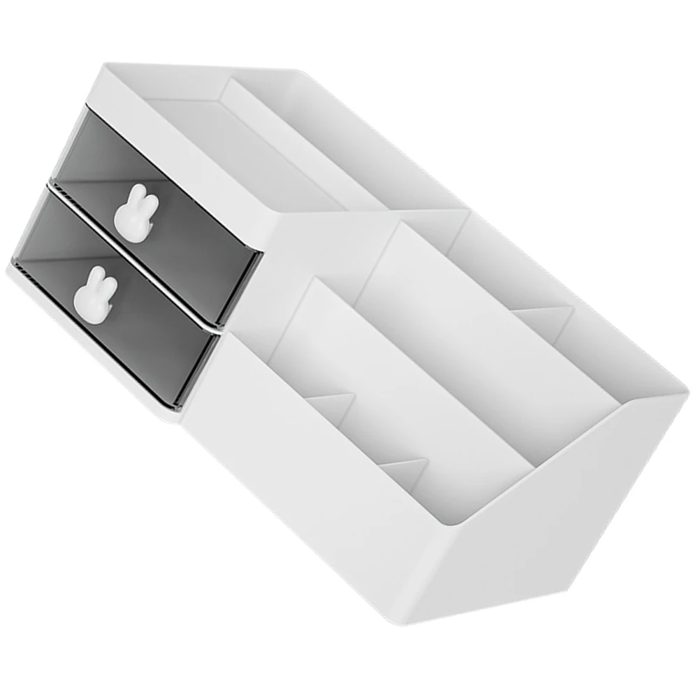 

Drawer Storage Box Desktop Organizer PP Large Capacity Multi-Layer Stationery Cosmetics Bedroom Sundries Home