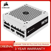 CORSAIR RM750 750W 80 Plus Gold Fully Modular ATX Power Supply White RM Series