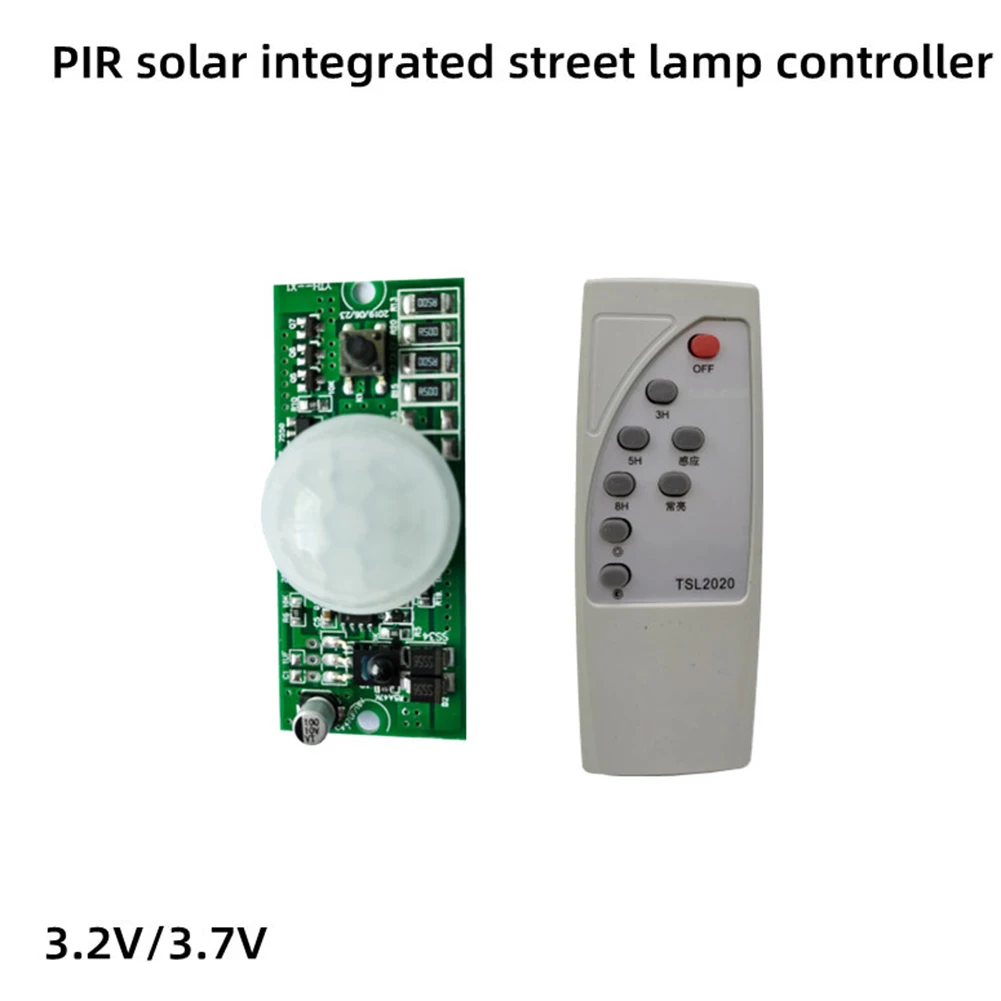 3.2V 3.7V pilot PIR czujnik ciała słoneczna zintegrowana płytka drukowana światła słoneczny mały kontroler lampy ulicznej