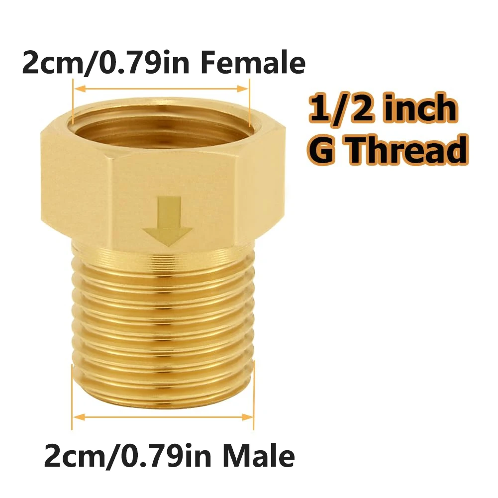1pc Brass Check Valve 1/2