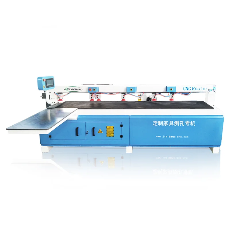 Perforadora de agujeros profundos Cnc para agujeros de perforación lateral de madera
