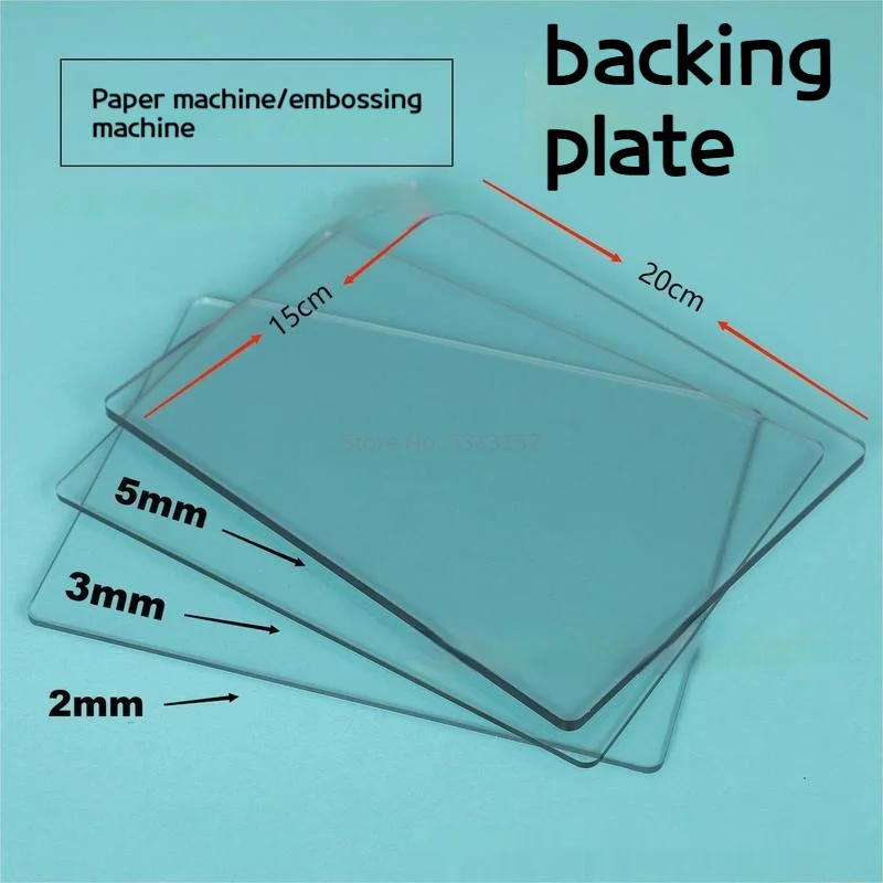 2/3/5mm Embossing Machine Base Plate Diy Hand Patterned Embossing Machine Base Plate Cutting Knife Mold Machine Hand Tools