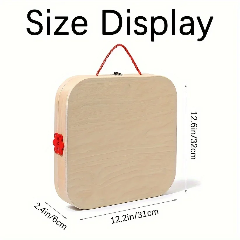 صندوق أدوات تجميع الحيوانات التعليمية - لعبة التظاهر الخشبية الممتعة تعزز الإبداع والمهارات العملية، هدية يومية مثالية