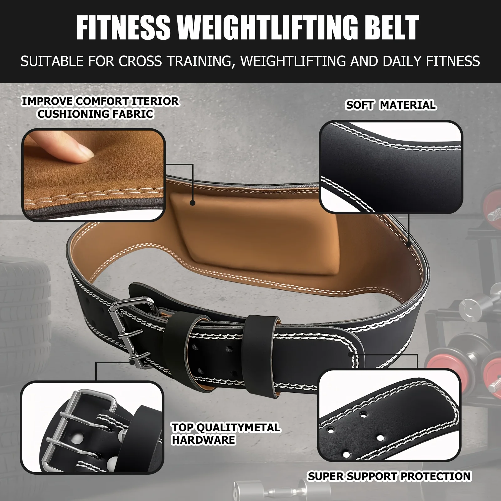 Cintura di Supporto Lombare pe - Crossfit Belt recensione e prezzo