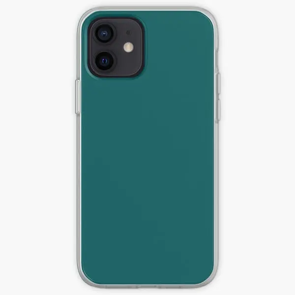 Deep Teal Accent Color Decor Lowest Pr  Phone Case Customizable for iPhone 6 6S 7 8 Plus 11 12 13 14 Pro Max Mini X XS XR Max