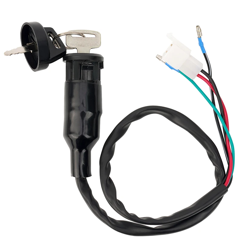 

Motorcycle Ignition Key Switch Lock For Honda Big Red 3-wheel ATV ATC250ES 35010-HA0-680 35010-HA0-681 35100-HA0-027