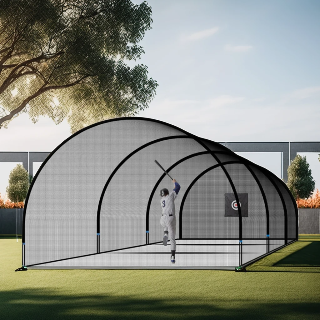 

Custom-Made 22FT Portable Outdoor Training Equipment for Baseball Softball Golf Practice Net for Hitting Cage Trainingpromote sa